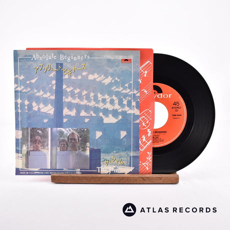 The Jam Absolute Beginners 7" Vinyl Record - Front Cover & Record