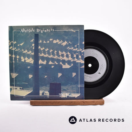 The Jam Absolute Beginners 7" Vinyl Record - Front Cover & Record