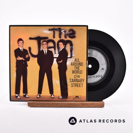 The Jam All Around The World 7" Vinyl Record - Front Cover & Record