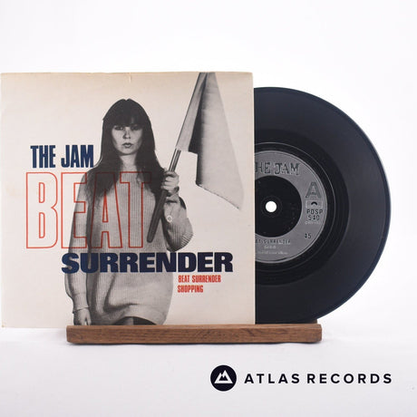 The Jam Beat Surrender 7" Vinyl Record - Front Cover & Record