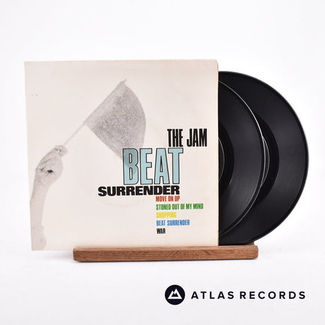 The Jam Beat Surrender 2 x 7" Vinyl Record - Front Cover & Record