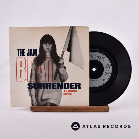 The Jam Beat Surrender 7" Vinyl Record - Front Cover & Record