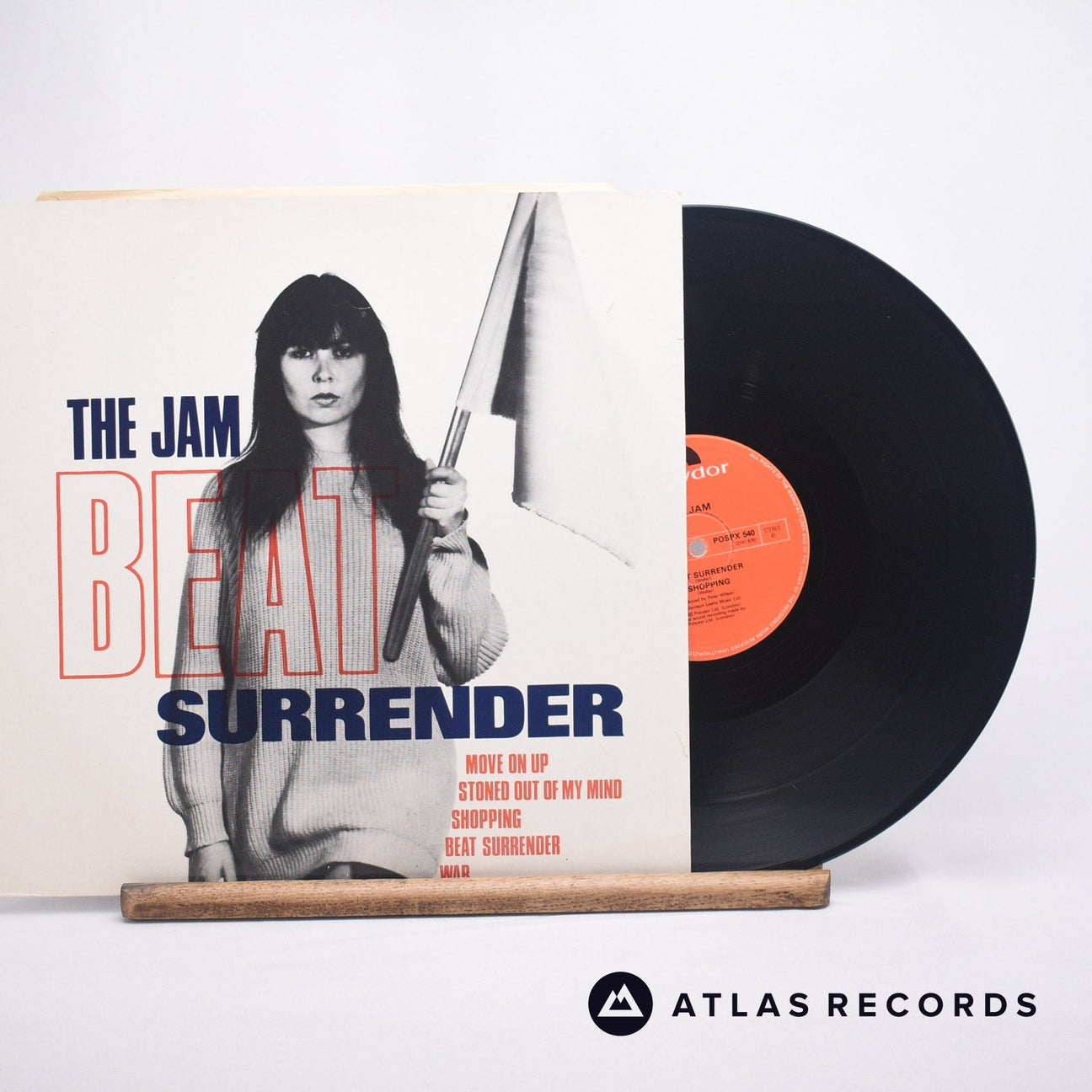 The Jam Beat Surrender 12" Vinyl Record - Front Cover & Record