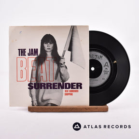The Jam Beat Surrender 7" Vinyl Record - Front Cover & Record