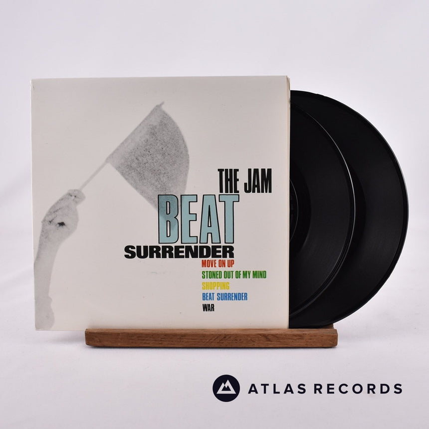 The Jam Beat Surrender 2 x 7" Vinyl Record - Front Cover & Record
