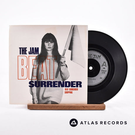 The Jam Beat Surrender 7" Vinyl Record - Front Cover & Record
