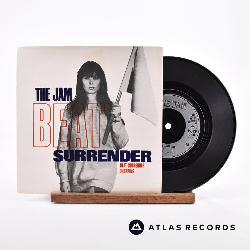 The Jam Beat Surrender 7" Vinyl Record - Front Cover & Record