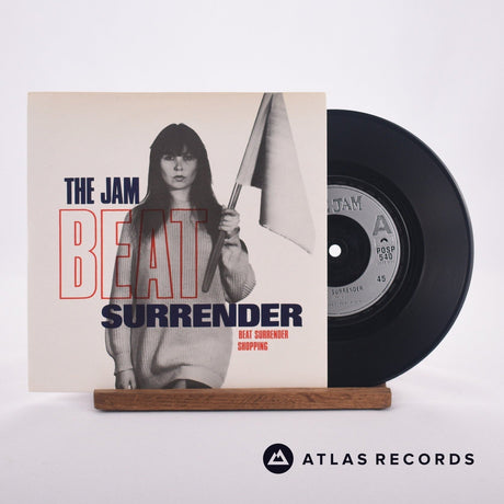 The Jam Beat Surrender 7" Vinyl Record - Front Cover & Record