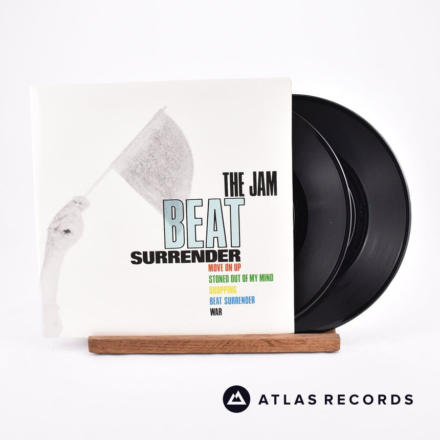 The Jam Beat Surrender 2 x 7" Vinyl Record - Front Cover & Record