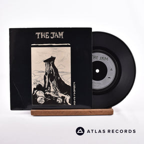 The Jam Funeral Pyre 7" Vinyl Record - Front Cover & Record