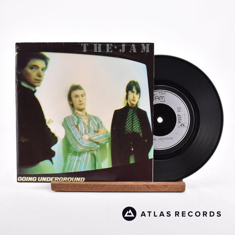 The Jam Going Underground 7" Vinyl Record - Front Cover & Record