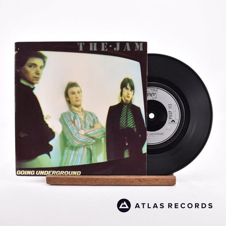 The Jam Going Underground 7" Vinyl Record - Front Cover & Record