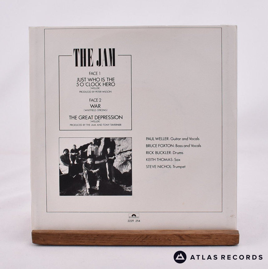 The Jam - Just Who Is The 5 O'Clock Hero - 7" EP Vinyl Record - EX/EX