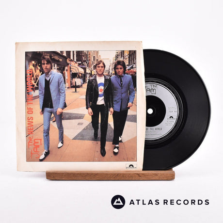 The Jam News Of The World 7" Vinyl Record - Front Cover & Record