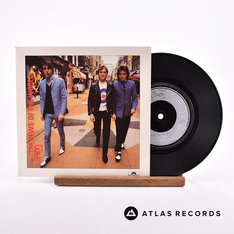 The Jam News Of The World 7" Vinyl Record - Front Cover & Record