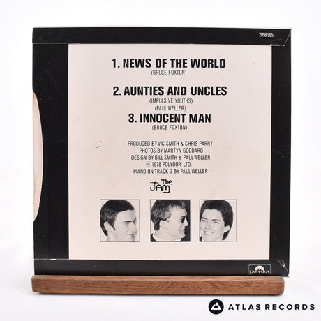 The Jam - News Of The World - 7" Vinyl Record - VG+/VG+