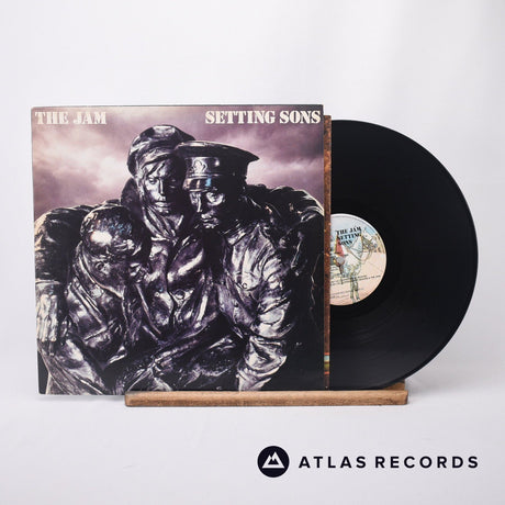 The Jam Setting Sons LP Vinyl Record - Front Cover & Record