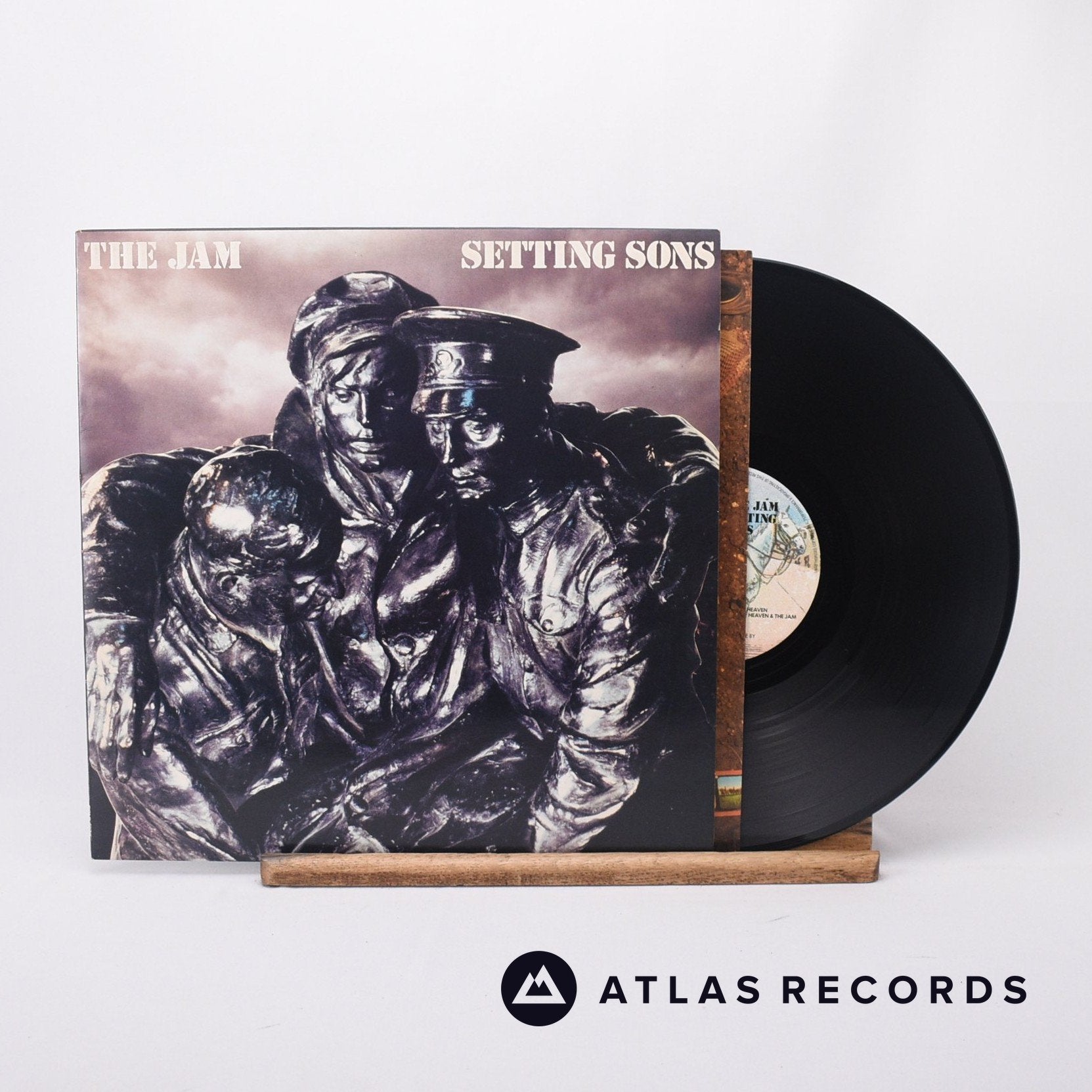 The Jam Setting Sons LP Vinyl Record EX/EX – Atlas Records