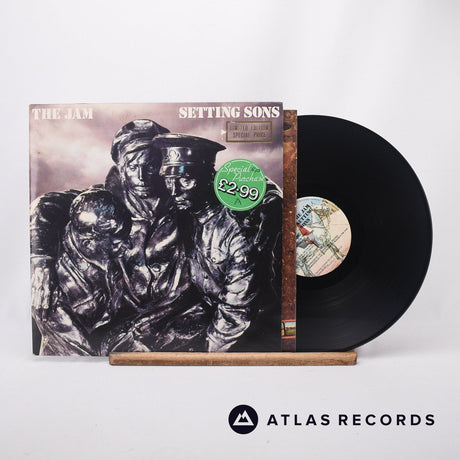 The Jam Setting Sons LP Vinyl Record - Front Cover & Record