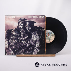 The Jam Setting Sons LP Vinyl Record - Front Cover & Record