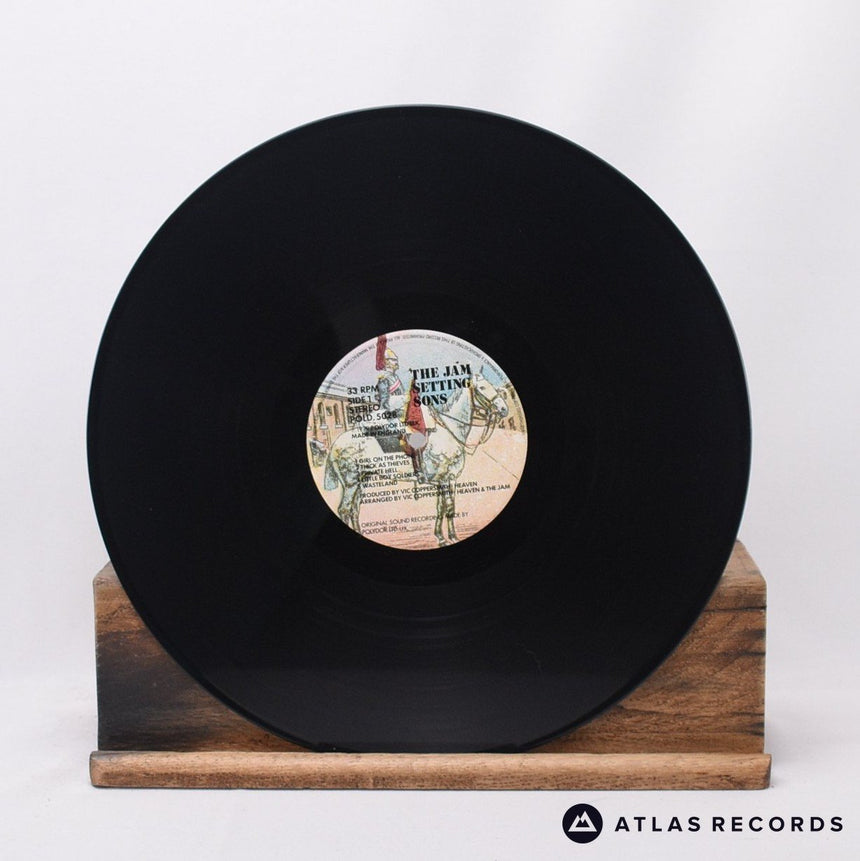 The Jam - Setting Sons - Embossed Sleeve A//1 B//3 LP Vinyl Record - EX/VG+