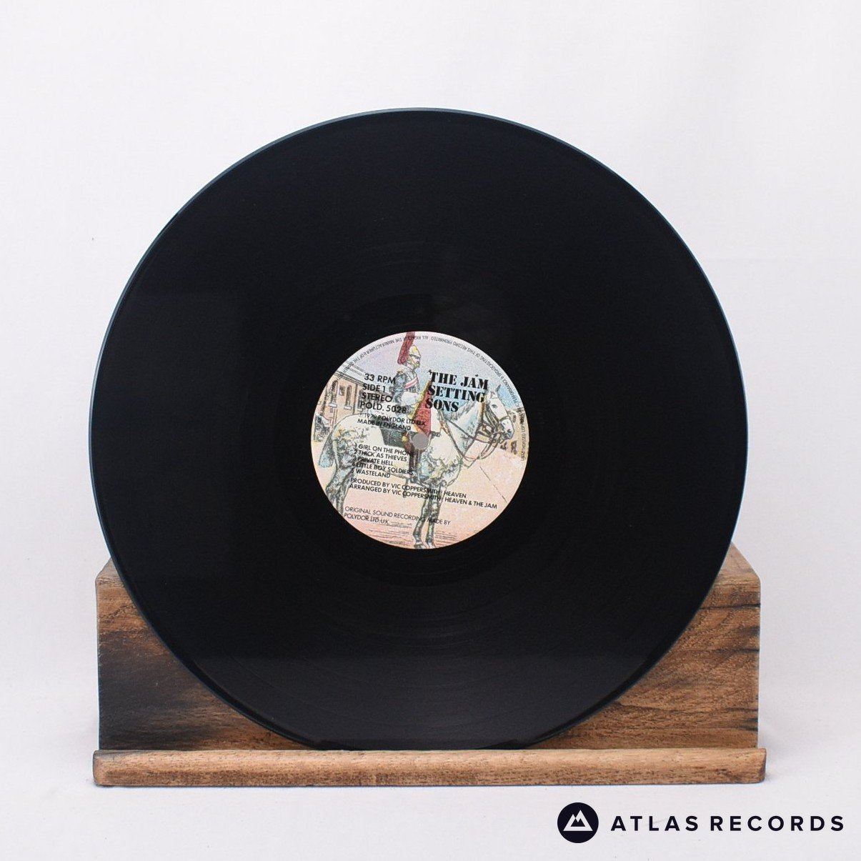 The Jam Setting Sons LP Vinyl Record EX/EX – Atlas Records