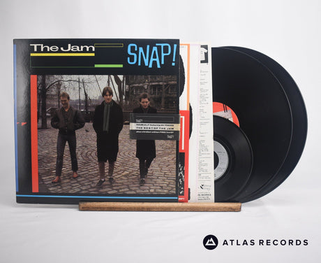 The Jam Snap! 7" + Double LP Vinyl Record - Front Cover & Record