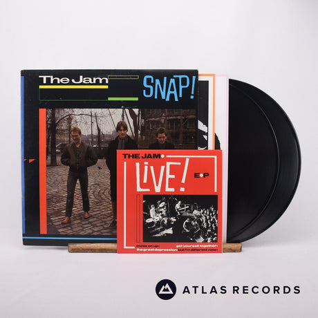 The Jam Snap! 2 x LP + 7" Vinyl Record - Front Cover & Record