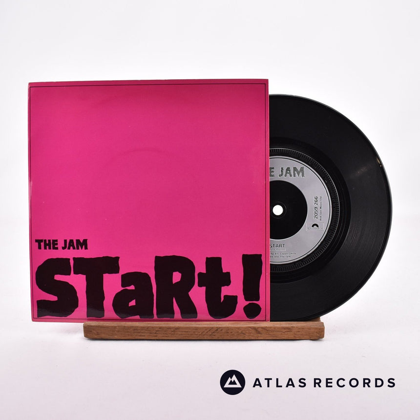The Jam Start! 7" Vinyl Record - Front Cover & Record