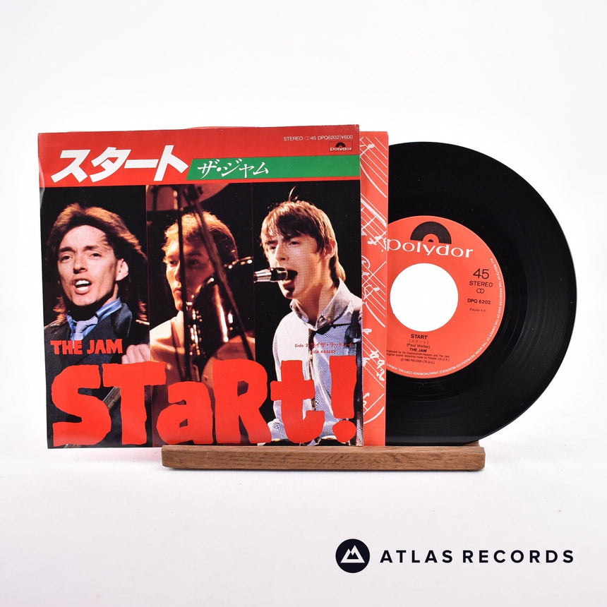 The Jam Start! 7" Vinyl Record - Front Cover & Record
