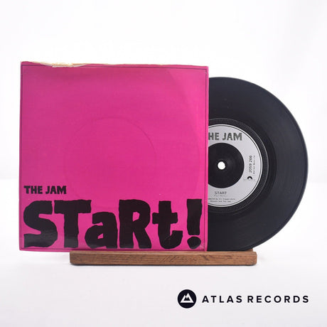 The Jam Start! 7" Vinyl Record - Front Cover & Record