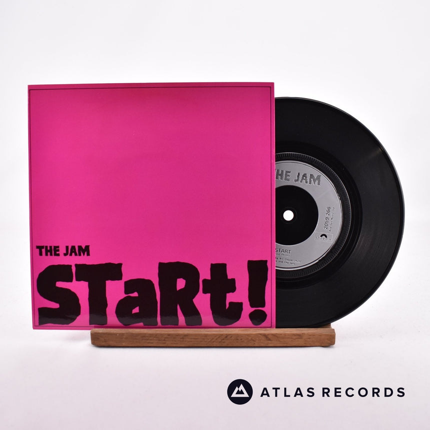 The Jam Start! 7" Vinyl Record - Front Cover & Record