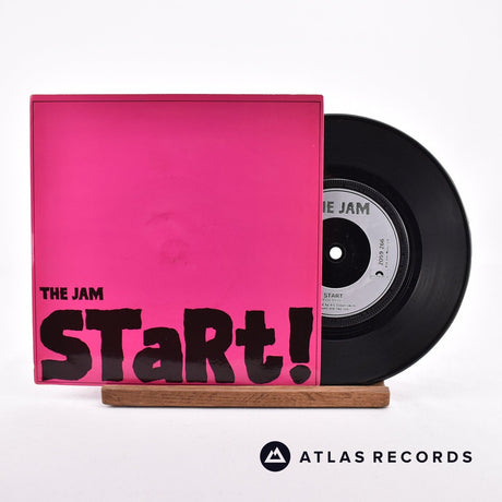 The Jam Start! 7" Vinyl Record - Front Cover & Record