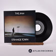 The Jam Strange Town 7" Vinyl Record - Front Cover & Record