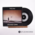 The Jam Strange Town 7" Vinyl Record - Front Cover & Record