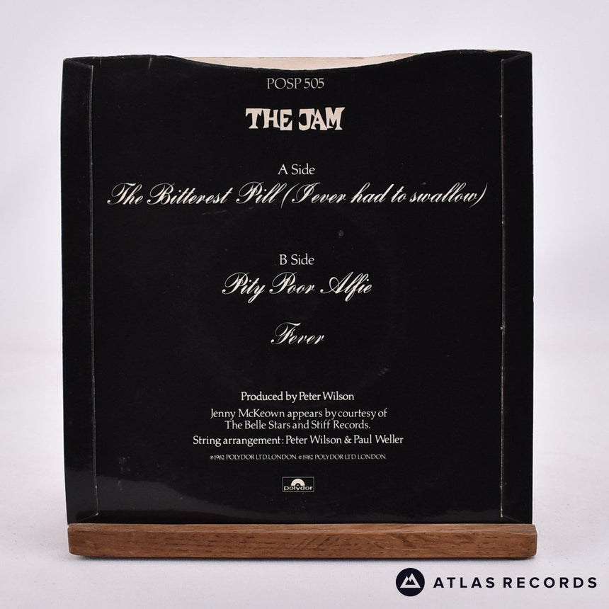 The Jam - The Bitterest Pill - 7" Vinyl Record - VG+/VG+