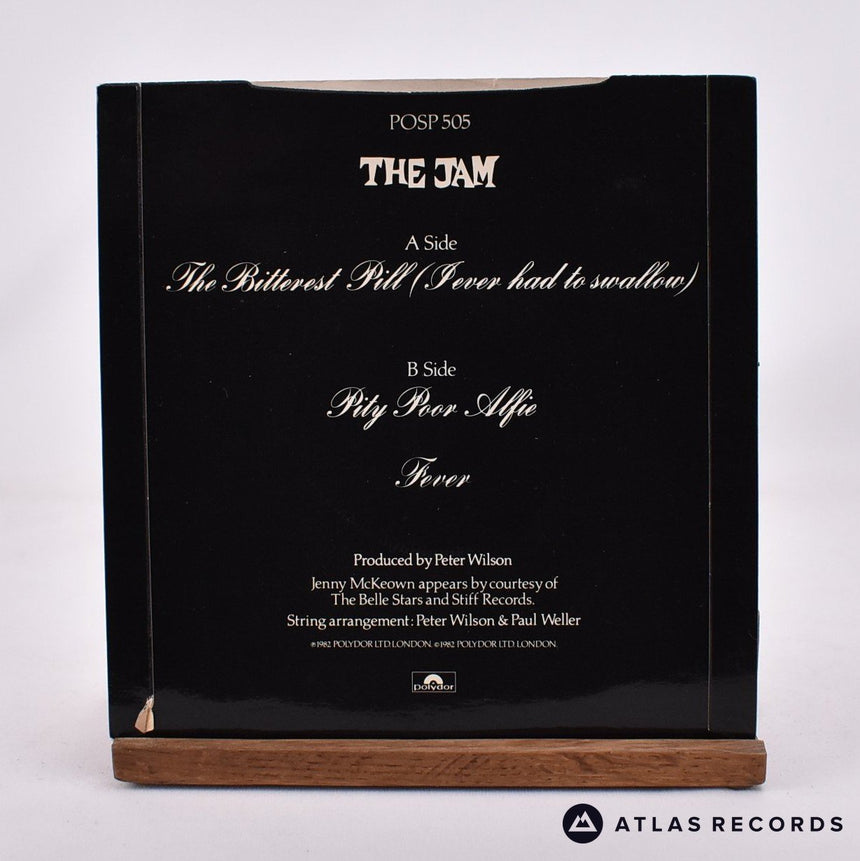 The Jam - The Bitterest Pill - 7" Vinyl Record - EX/EX