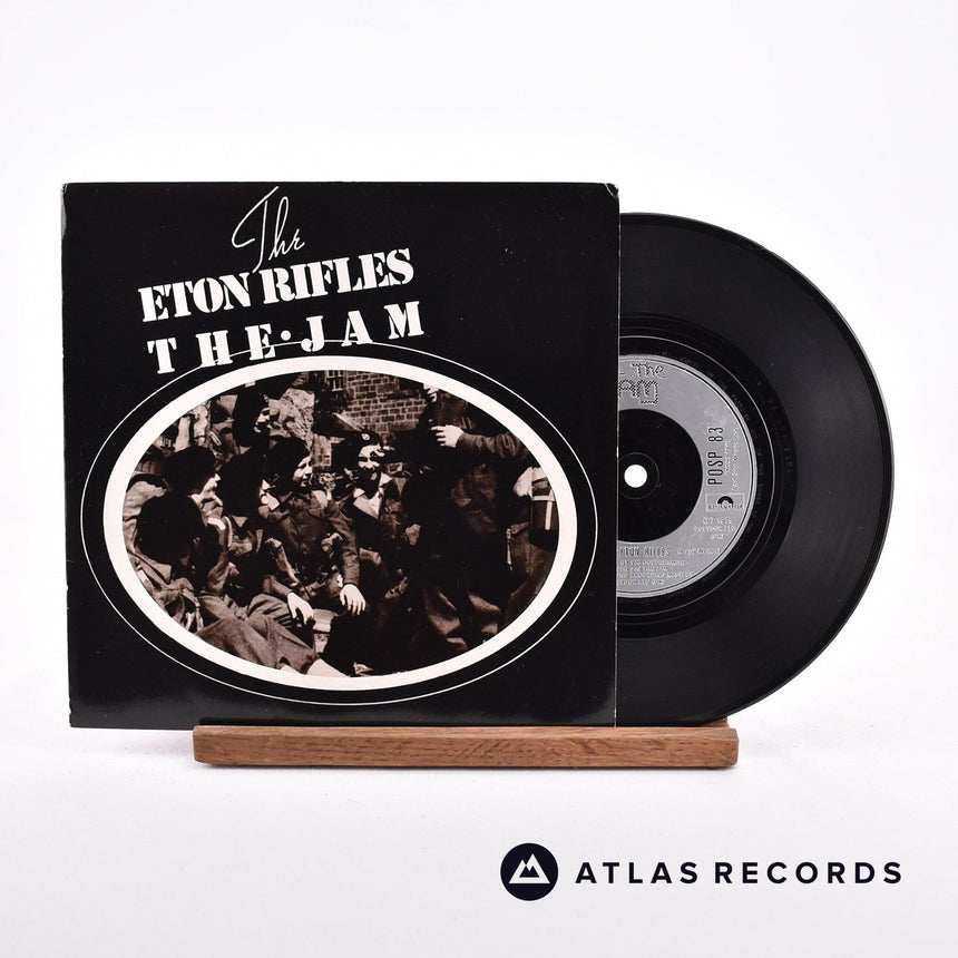 The Jam The Eton Rifles 7" Vinyl Record - Front Cover & Record