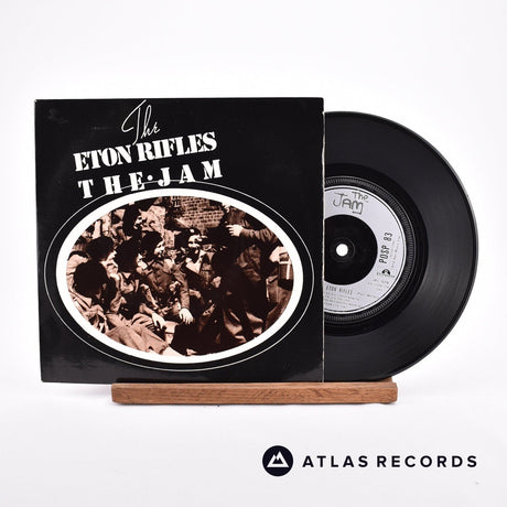 The Jam The Eton Rifles 7" Vinyl Record - Front Cover & Record
