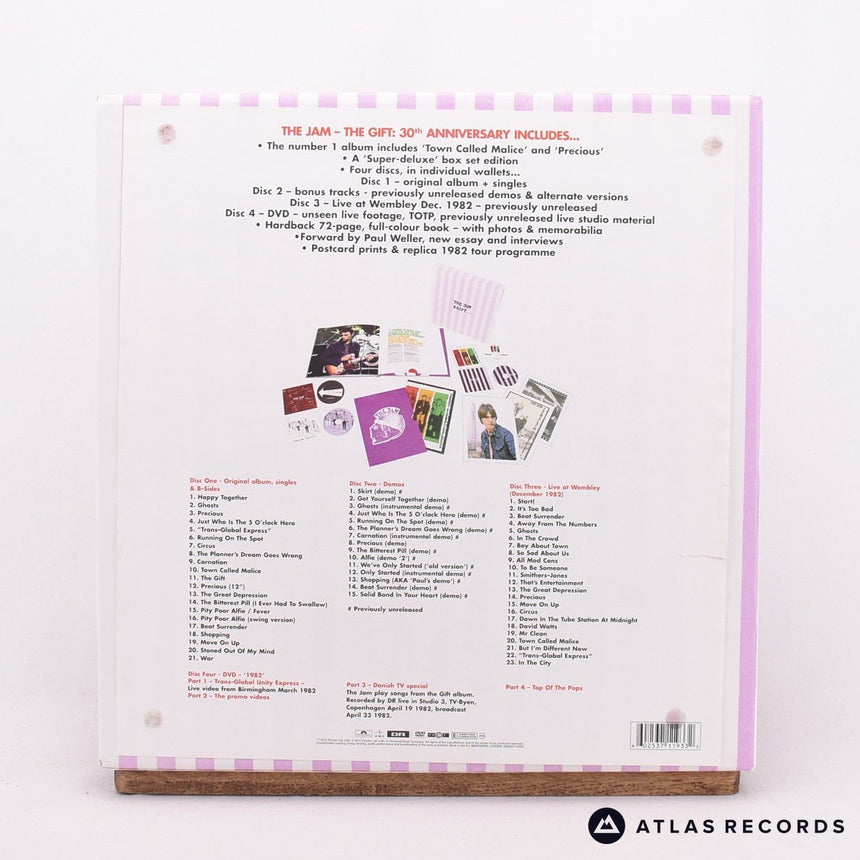 The Jam - The Gift - 30Th Anniversary Booklet Deluxe Edition 3 x CD + DVD
