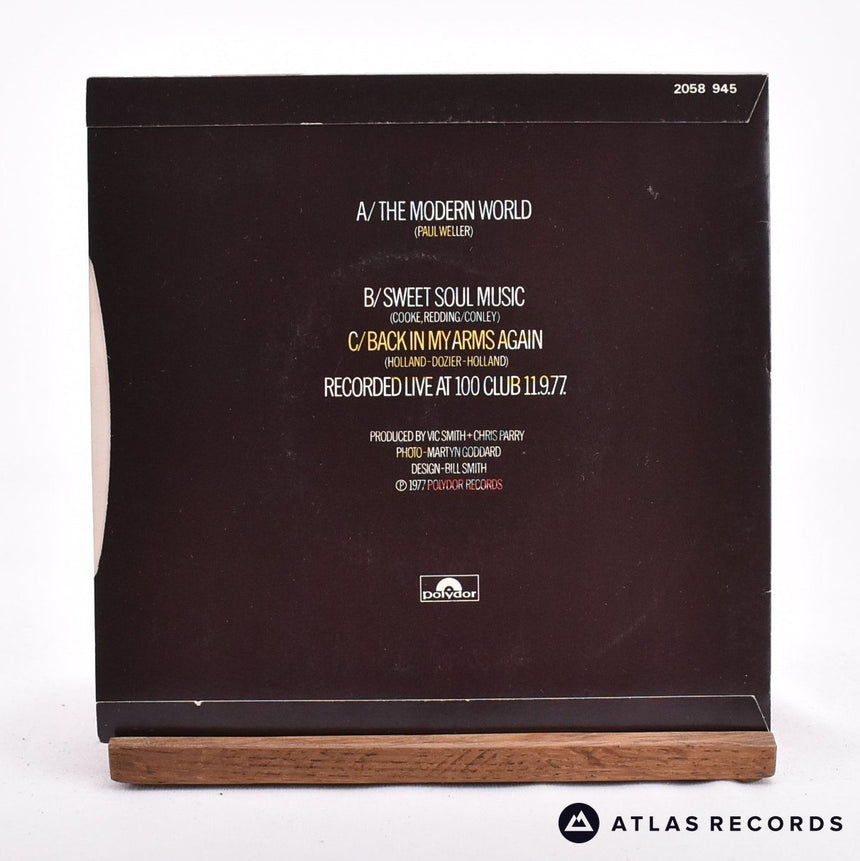 The Jam - The Modern World - 7" Vinyl Record - VG+/EX