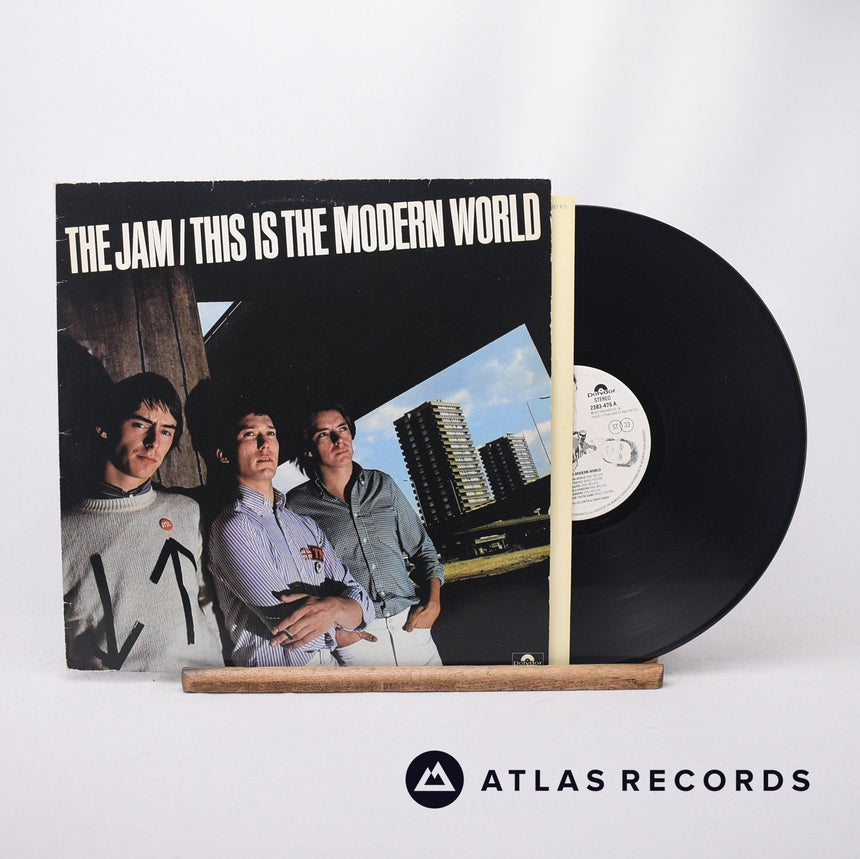The Jam This Is The Modern World LP Vinyl Record - Front Cover & Record