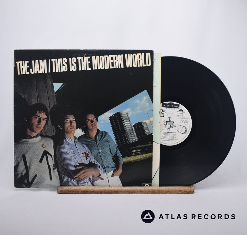 The Jam This Is The Modern World LP Vinyl Record - Front Cover & Record