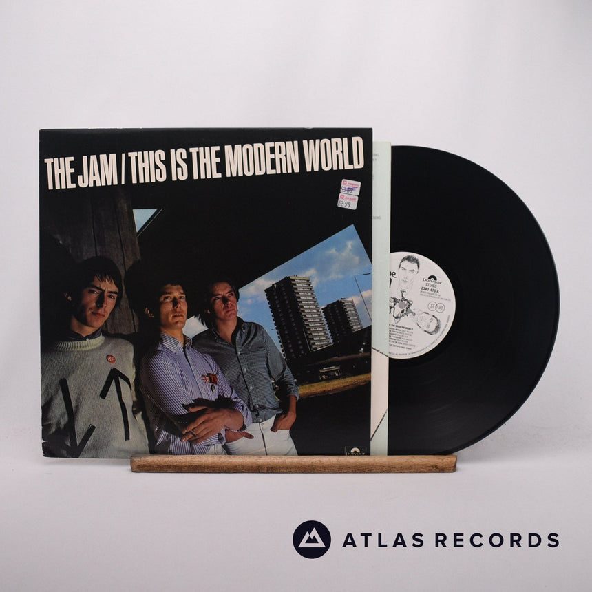 The Jam This Is The Modern World LP Vinyl Record - Front Cover & Record