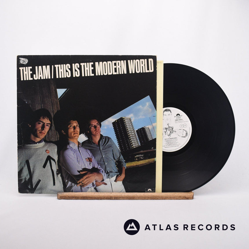 The Jam This Is The Modern World LP Vinyl Record - Front Cover & Record