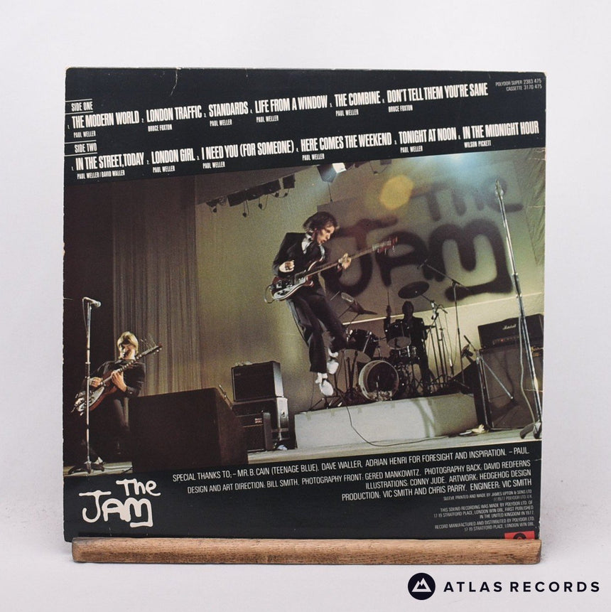 The Jam - This Is The Modern World - A//1 B//4 LP Vinyl Record - VG+/VG+
