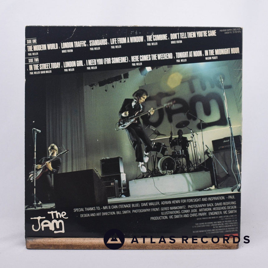 The Jam - This Is The Modern World - Allen A//1 B//4 LP Vinyl Record - VG+/VG+