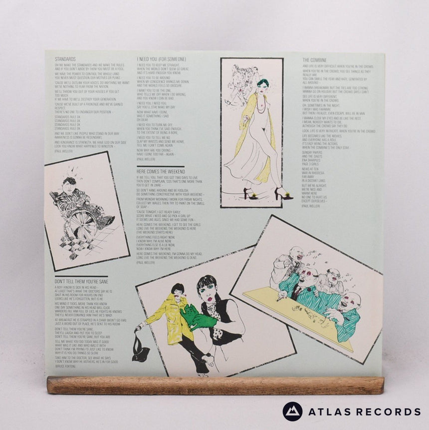 The Jam - This Is The Modern World - Allen A//2 B//1 LP Vinyl Record - EX/EX