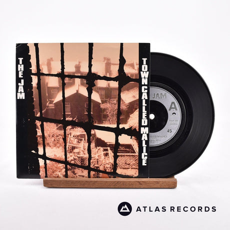 The Jam Town Called Malice 7" Vinyl Record - Front Cover & Record