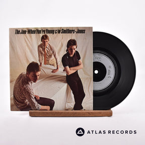 The Jam When You're Young 7" Vinyl Record - Front Cover & Record